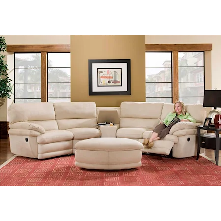 Sectional with Center Console